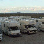 Parcheggio a Capo Nord