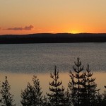 Il sole di mezzanotte a Rovaniemi