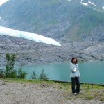visita al ghiacciaio con Elisa