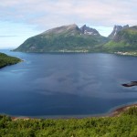 Immagine spettrale nel nord della Norvegia